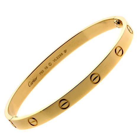 cartier gold bangle bracelet price|cartier bracelet real gold.